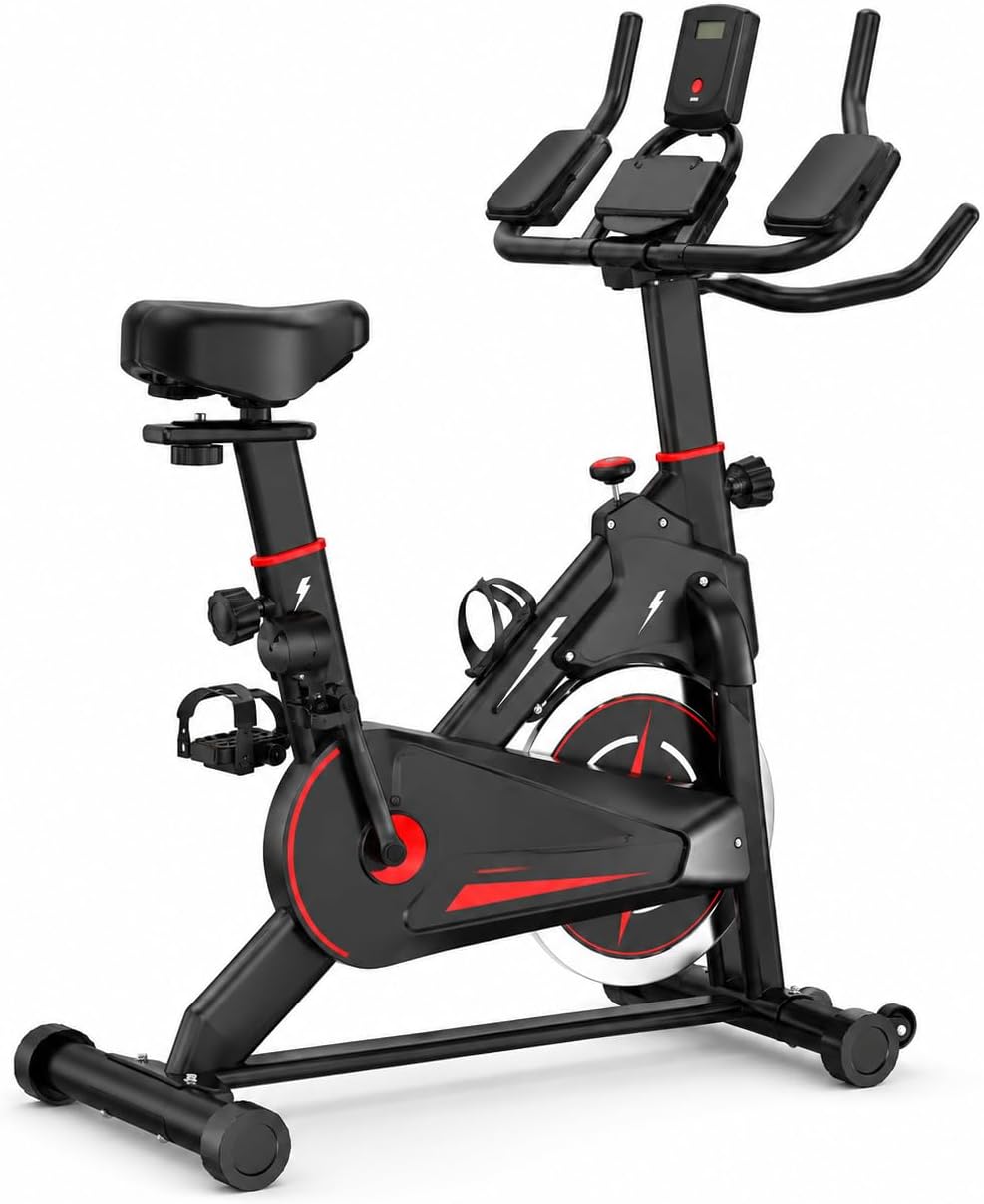 Exercise Bike Magnetic Resistance - 실내용 자석식 운동 자전거, LCD 모니터가