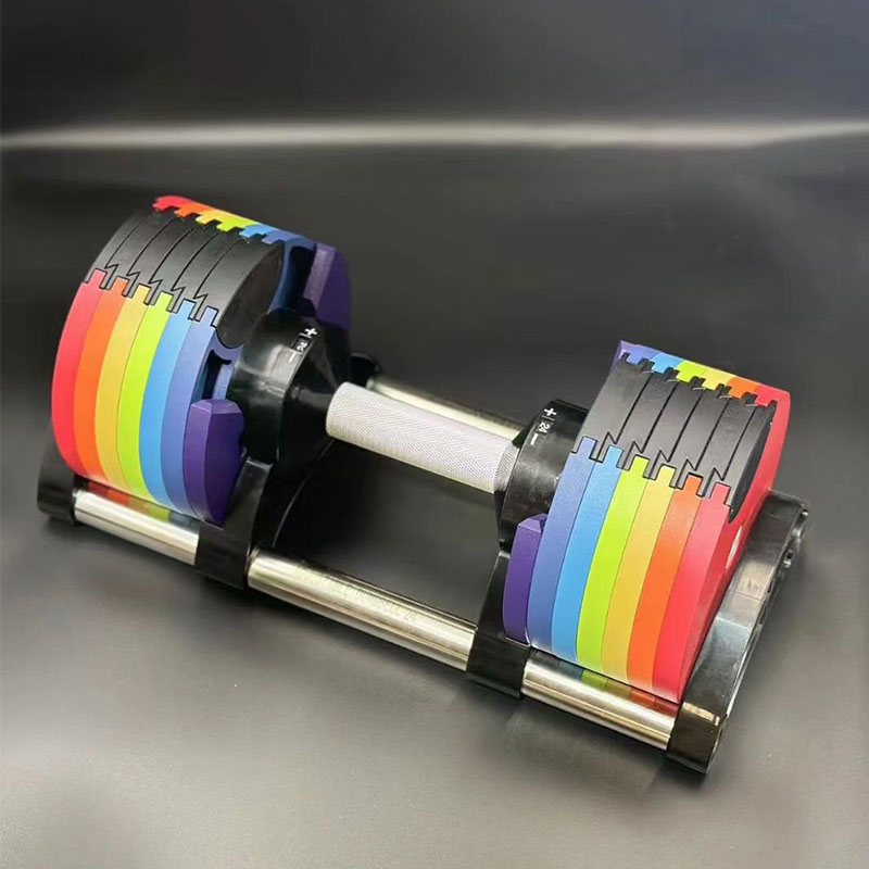Adjustable Dumbbell Pair 40Kg - 멀티 컬러 조절식 덤벨 세트, 2KG(5LB)