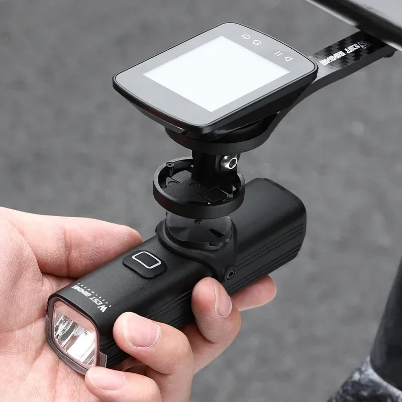 Rechargeable Bicycle Headlight 1000 Lumen - WEST BIKING 자전거용 퀵 릴리즈 헤드라이트,