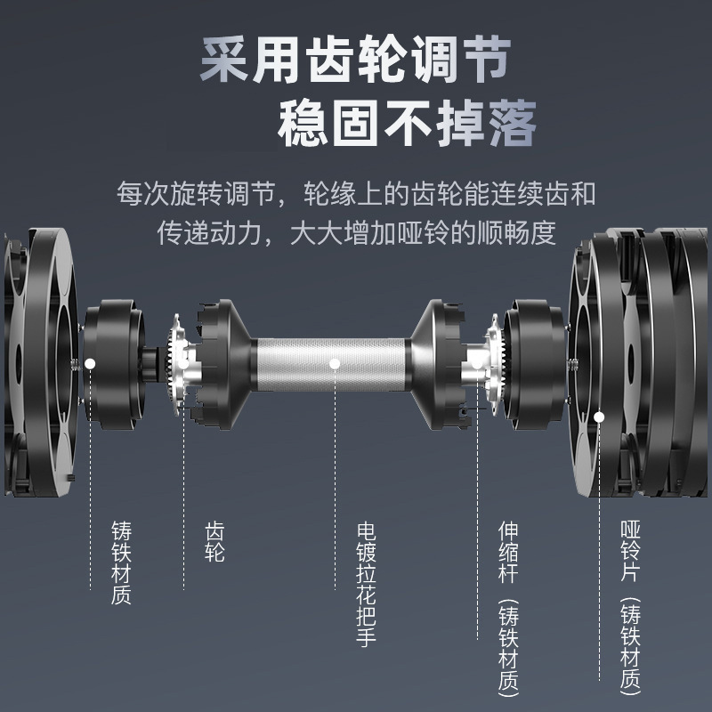 도매 고품질 피트니스 장비 32kg 조절 가능 웨이트  - Adjustable Dumbbell Pair 40Kg 리뷰 및 가격