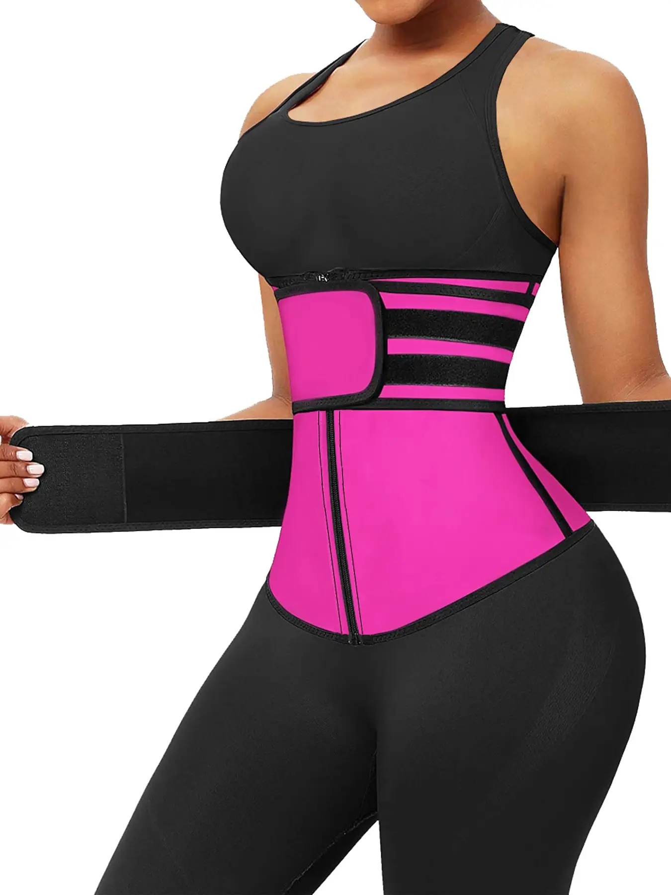네오프렌 허리 트레이너 운동 트리머 벨트, 사우나 땀 - Sweat Waist Trainer Belt Neoprene 리뷰 및 가격