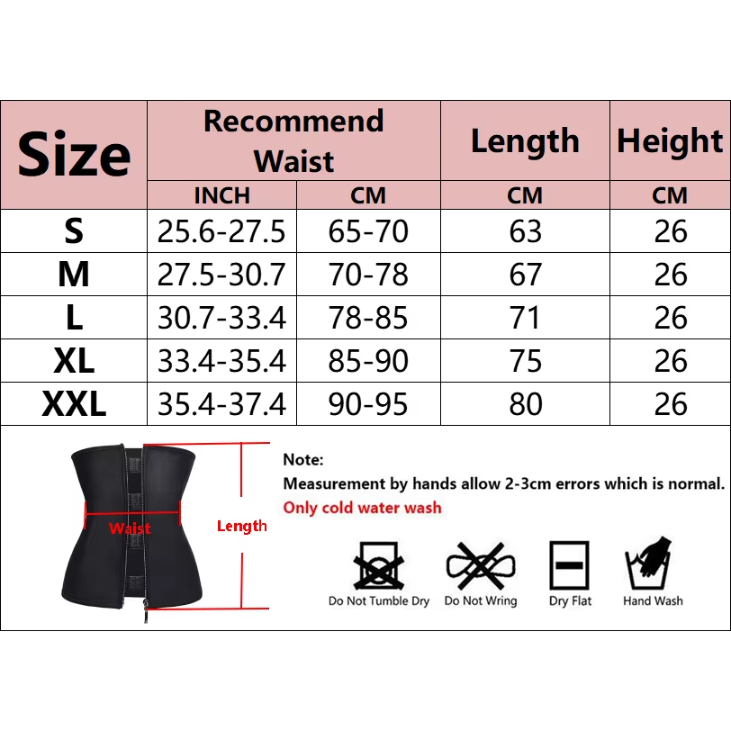 여성용 사우나 땀 배출 허리 조임복, 몸매 보정용 허리 - Sweat Waist Trainer Belt Neoprene 리뷰 및 가격