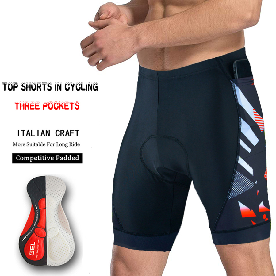 3 포켓 사이클링 반바지 자전거 타이츠 트라이애슬론 5 - Padded Cycling Shorts 5D Gel 리뷰 및 가격