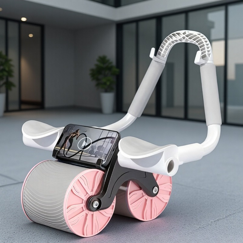 자동 리바운드 기능, 복부 압박, 팔꿈치 지지 롤러가  - Ab Roller Wheel With Elbow Support 리뷰 및 가격
