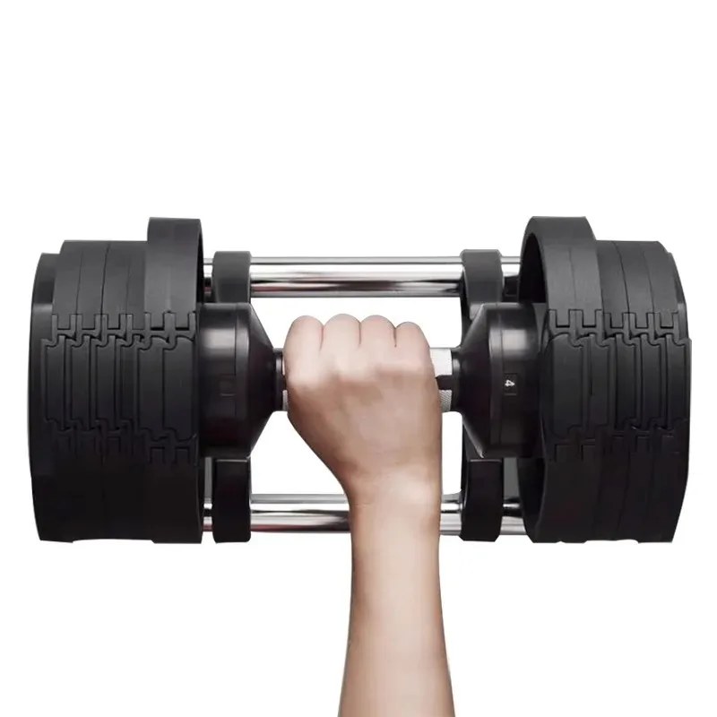 조절 가능한 덤벨 한 쌍, 총 무게 40kg. 남성용, - Adjustable Dumbbell Pair 40Kg 리뷰 및 가격